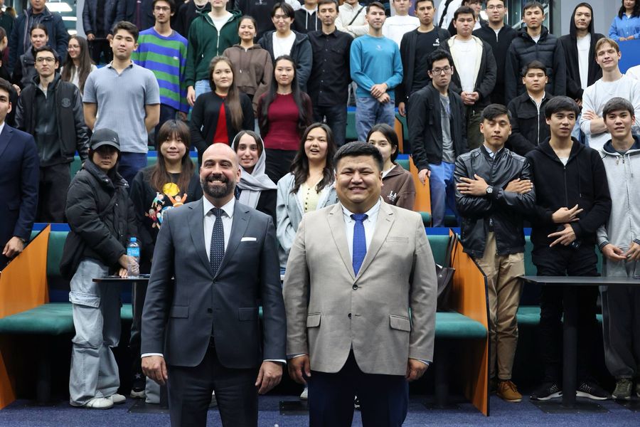 Satbayev University students discussed international relations with Canadian Ambassador Christopher Duggan